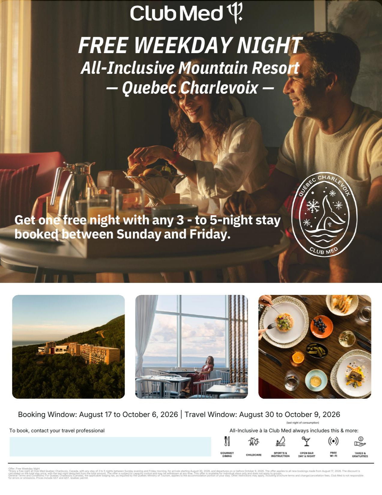 Promotions Club Med Pré-Vente Vendredi Fou 50% de rabais avec Voyages Aqua Terra Sherbrooke undefined