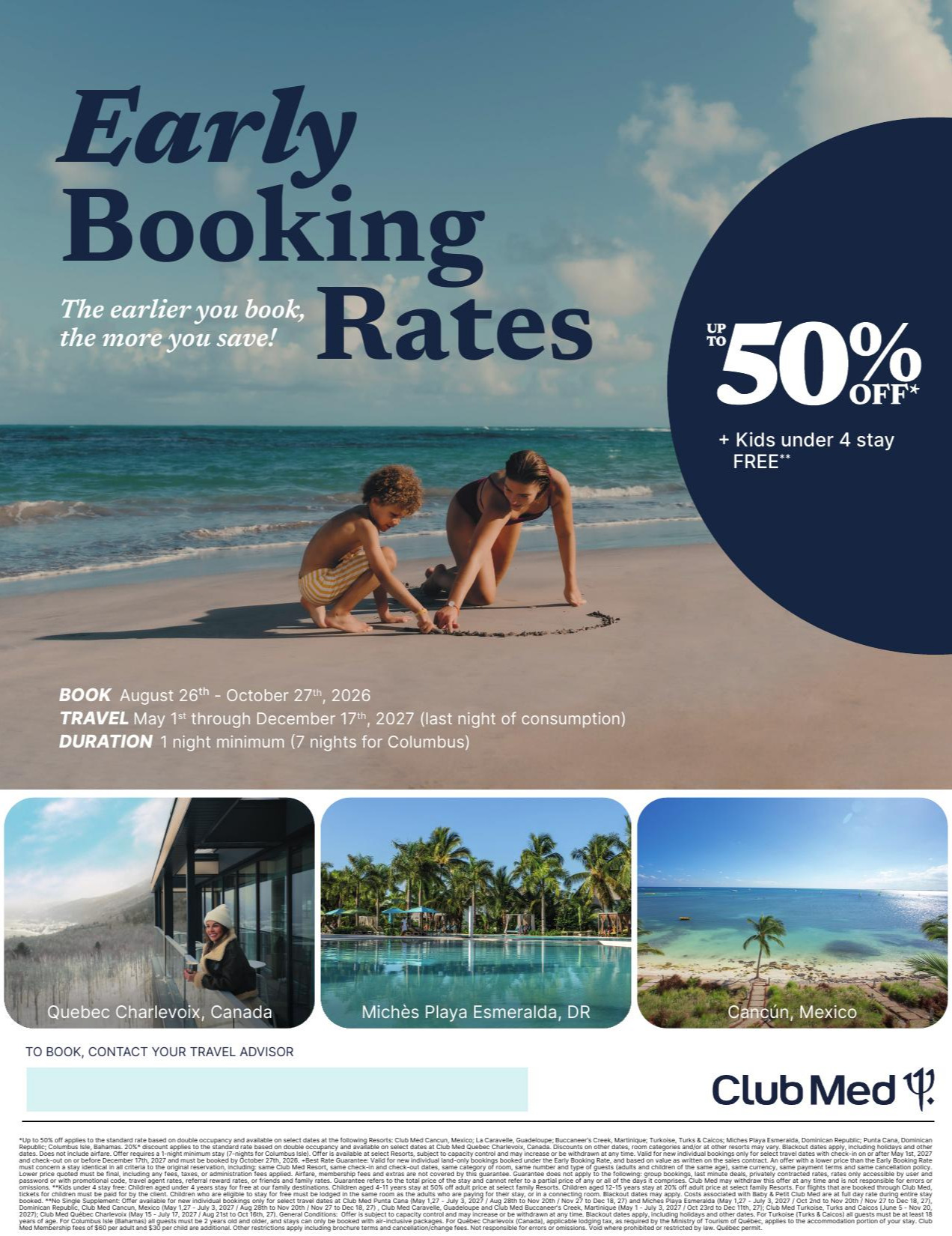 Promotions Club Med Offre Réservez Tôt Jusqu undefined