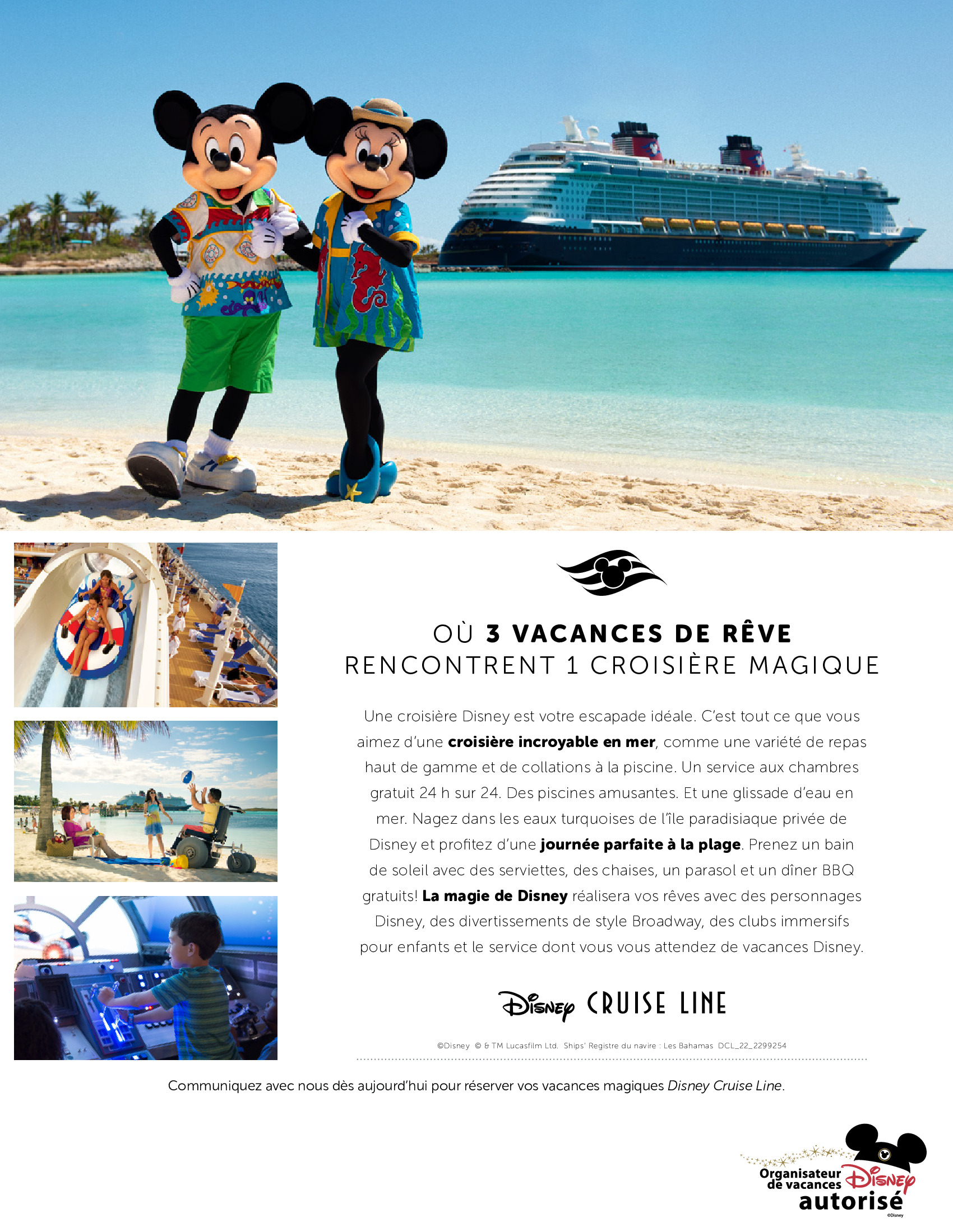 Disney Cruise Line - Où vacances de rêve rencontrent une croisière magique undefined